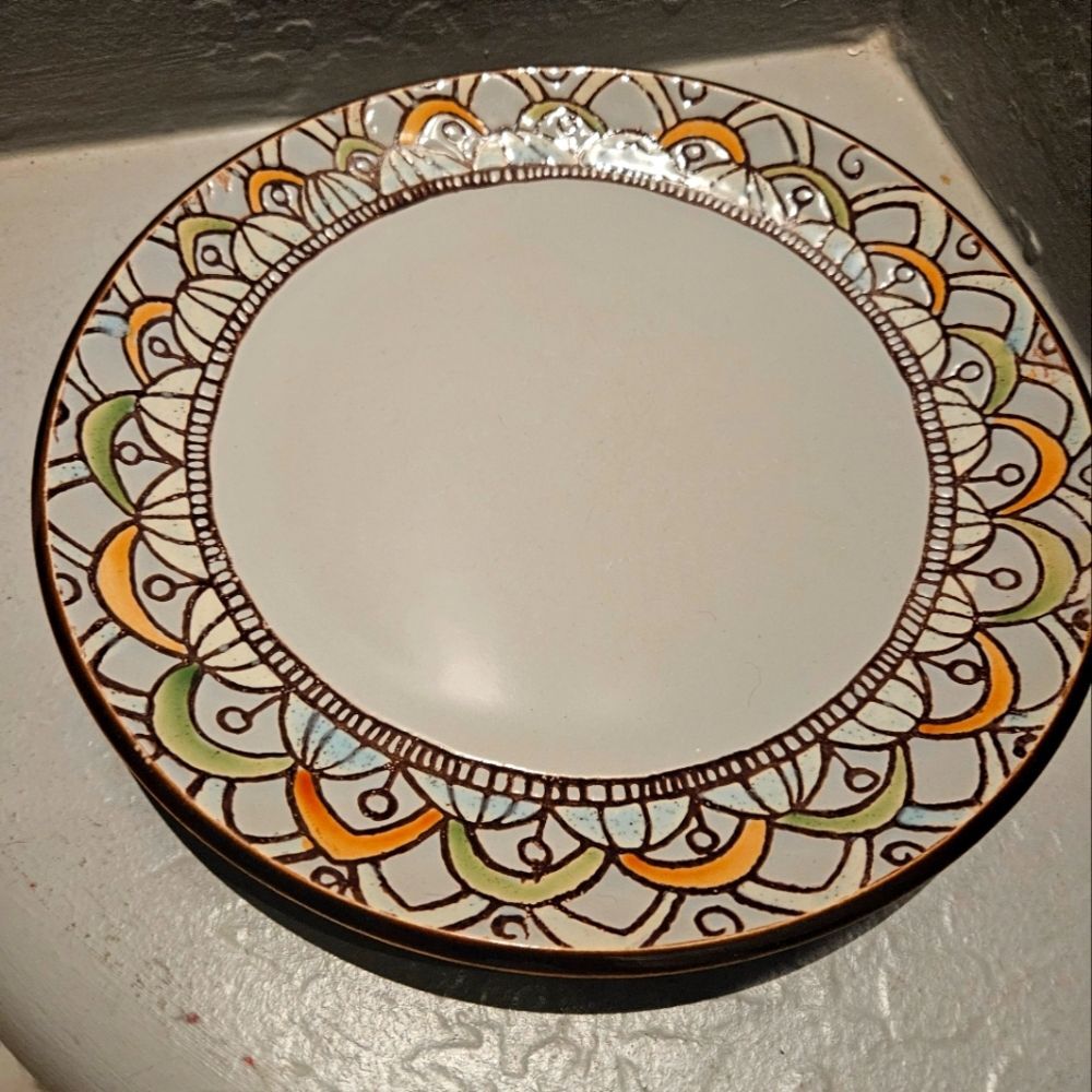 Target Threshold Vermillion Dinner Plates 11 inch 2 plates